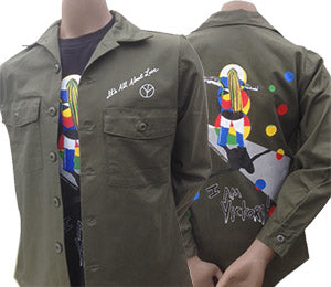 Unisex I Am Victory Vintage American Jacket