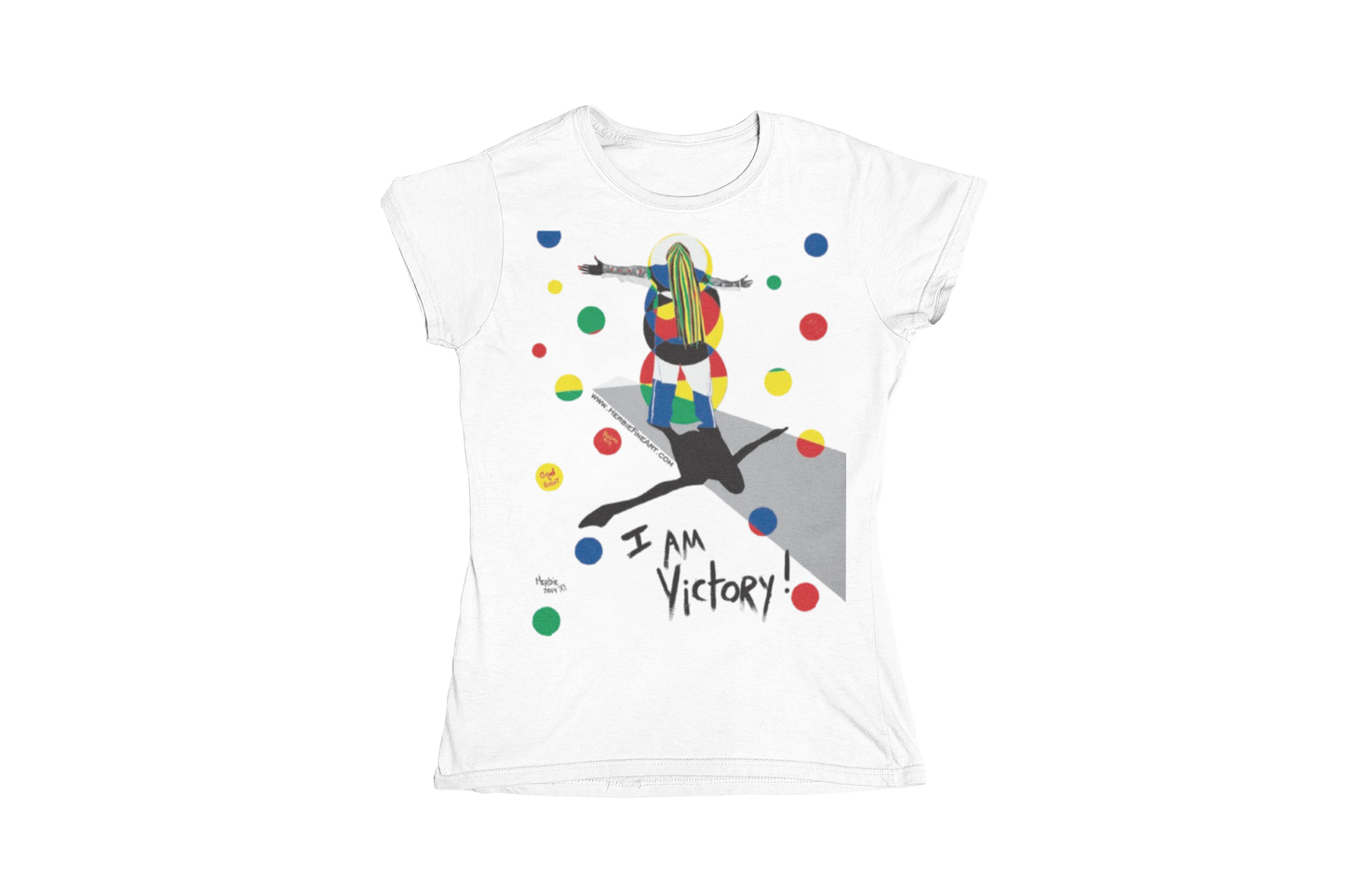 I AM Victory Crop Tee